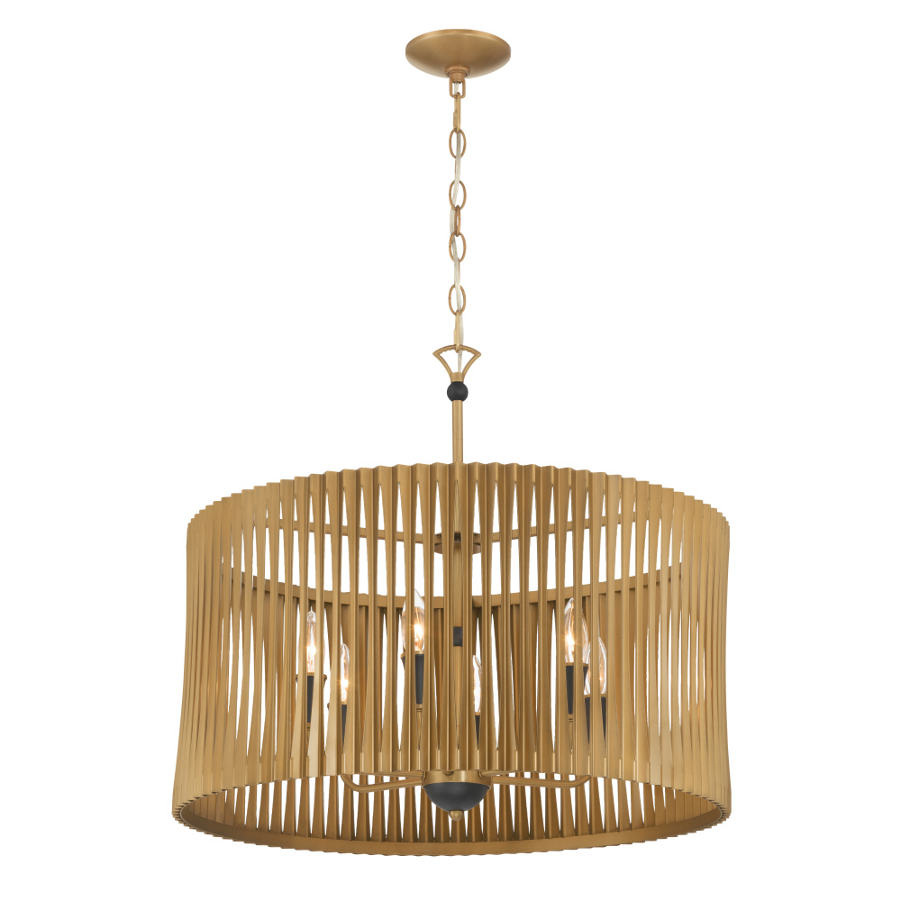 Aven 24" 6-Light Pendant