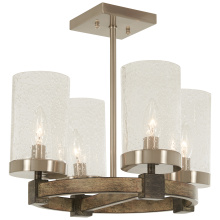 Minka-Lavery 4637-106 - Bridlewood - 4 Light Semi Flush