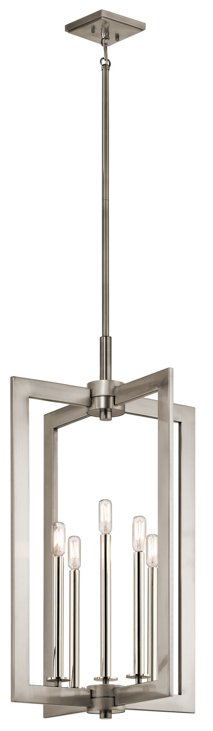 Cullen 18" 5 Light Foyer Pendant Classic Pewter