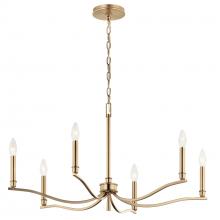 Kichler 52695CPZ - Chandelier 6Lt