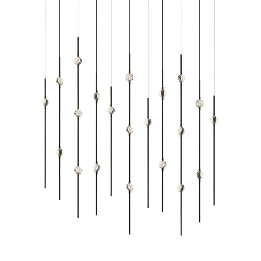 Aries 36" Rectangle LED Pendant (2700K) w/20' Cords