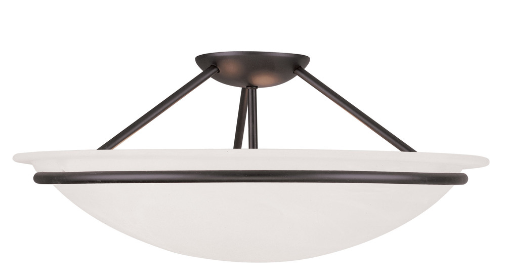 3 Light Black Ceiling Mount