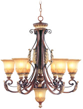 Livex Lighting 8576-63 - 7 Light VBZ Chandelier