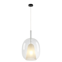 Artcraft AC11219CL - DUSK PENDANT CLEAR GLASS