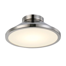 Artcraft AC7021PN - Lucida Collection Integrated LED Flush Mount, Nickel