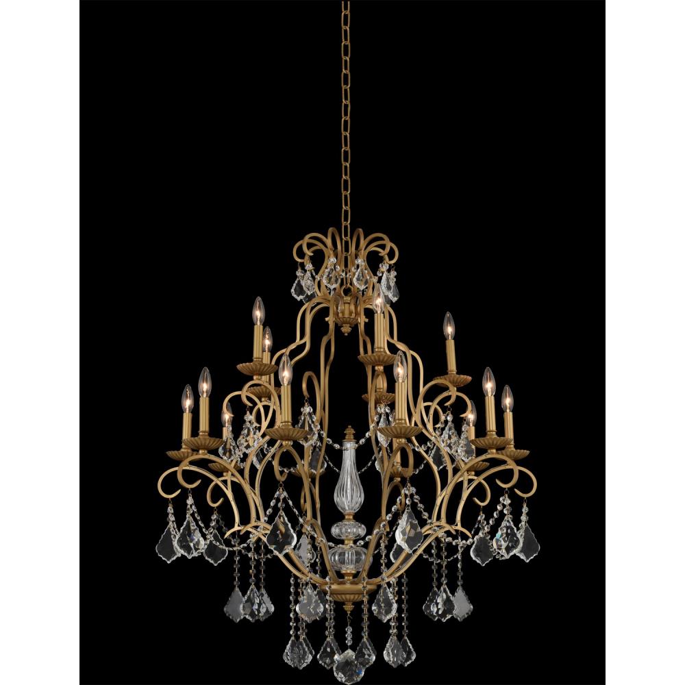 Elise (10+5) Light 2 Tier Chandelier