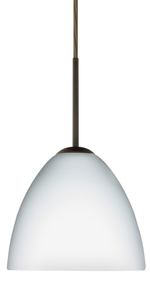 Besa Sasha Pendant Bronze Opal Matte 1x50W E12 base