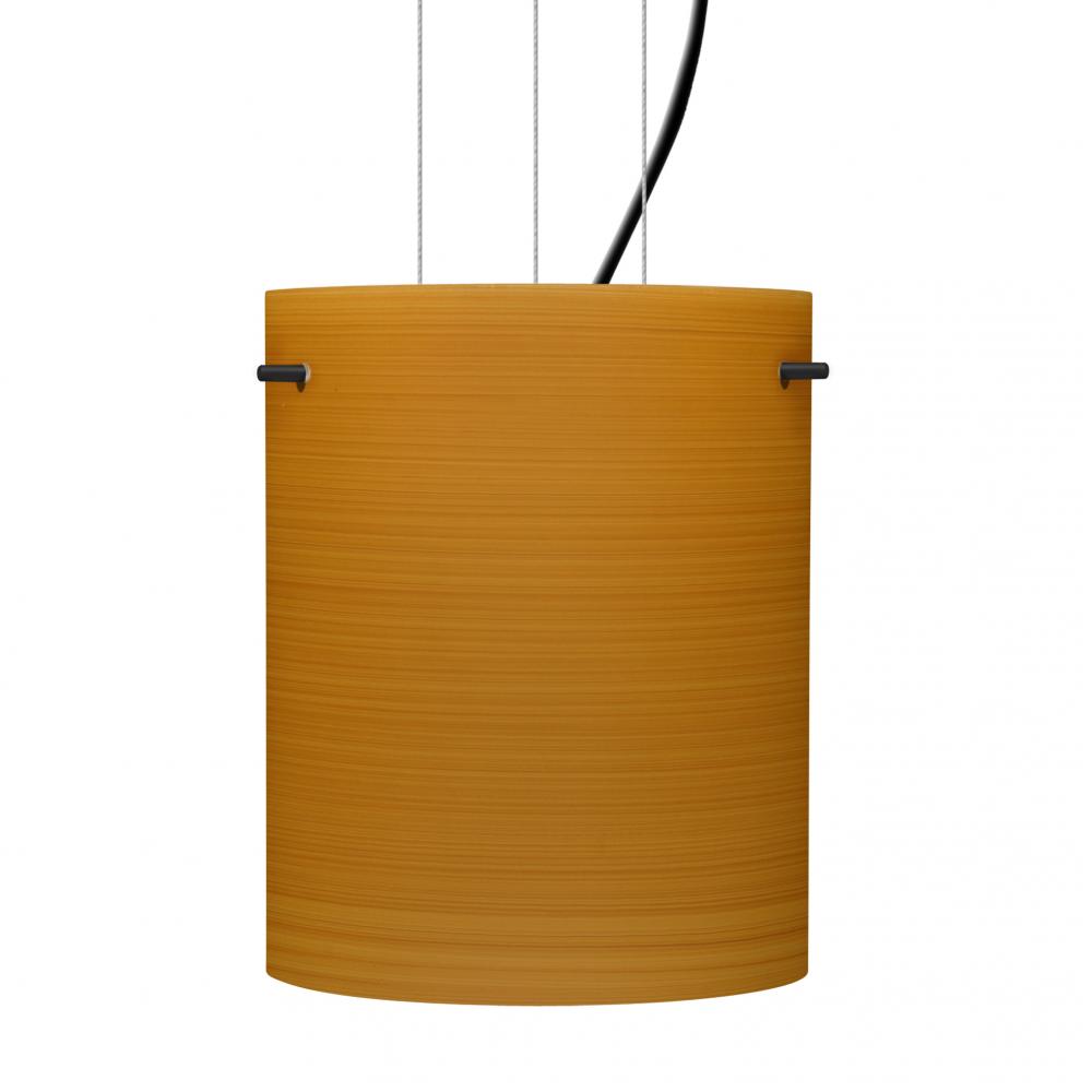 Besa Tamburo 8 Pendant Oak Black 1x11W LED