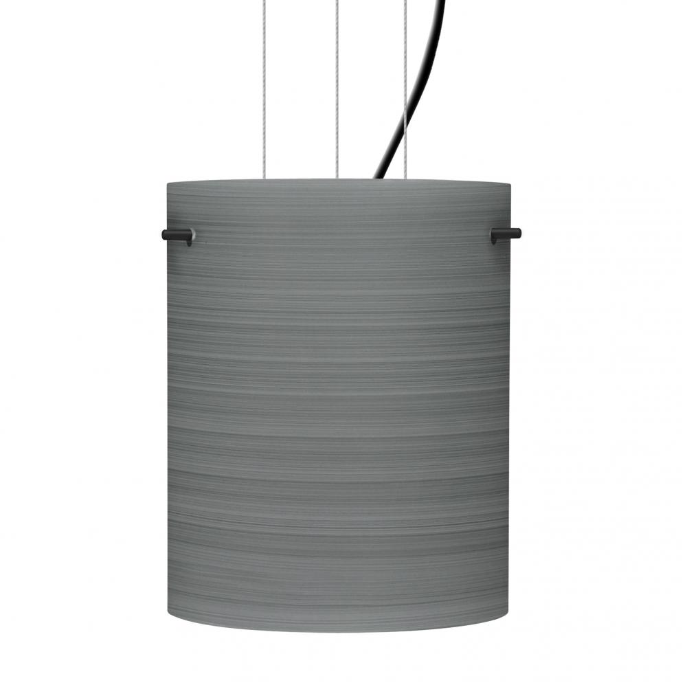 Besa Tamburo 8 Pendant Titan Black 1x11W LED