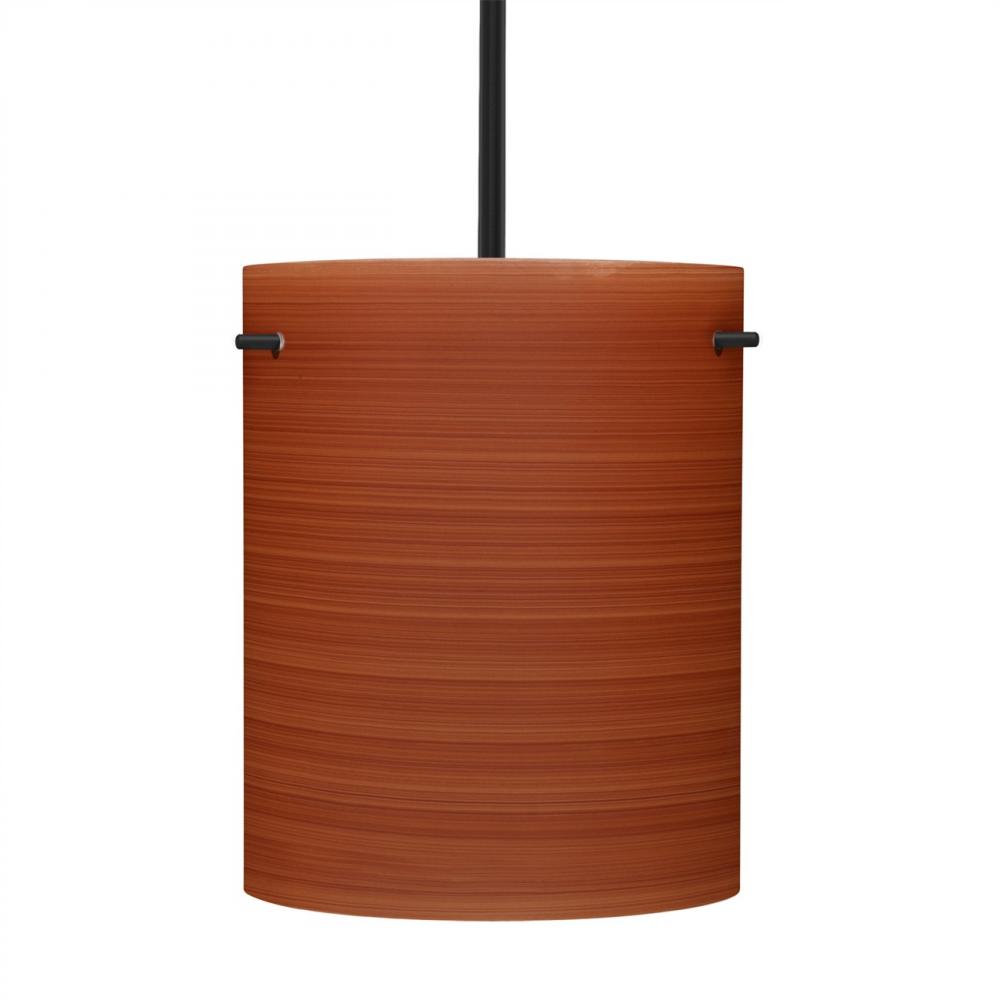 Besa Tamburo 8 Pendant Cherry Black 1x11W LED