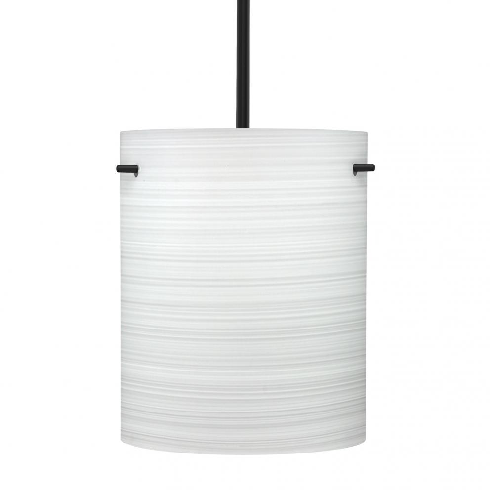 Besa Tamburo 8 Pendant Chalk Black 1x11W LED