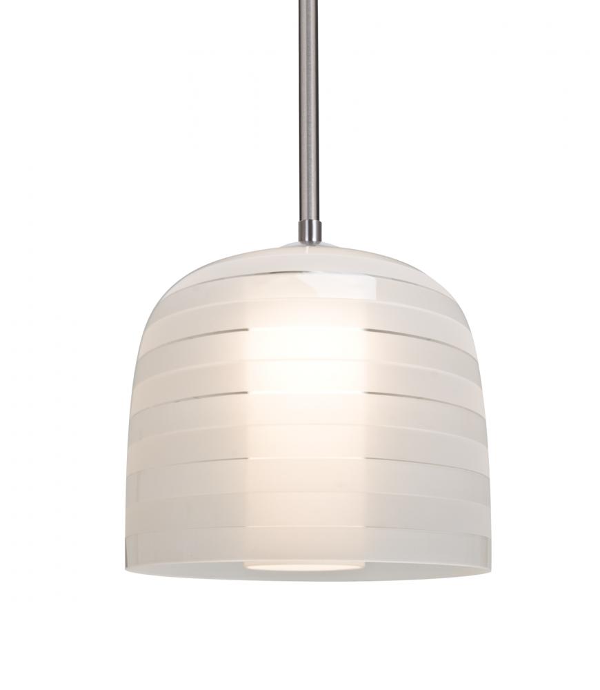 Besa, Mitzi 7 Stem Pendant, Frost, Satin Nickel Finish, 1x40W Medium Base