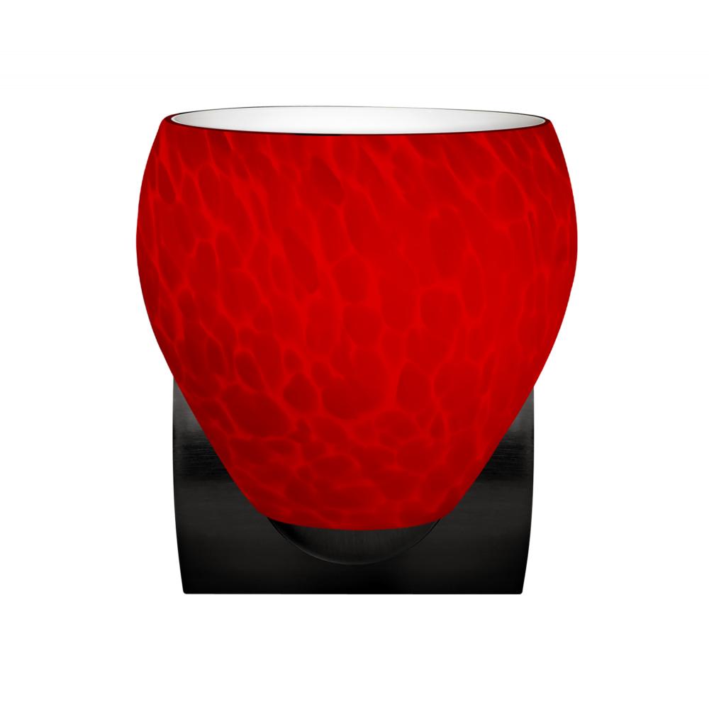 Besa Wall Bolla Black Red Cloud 1x60W Medium Base