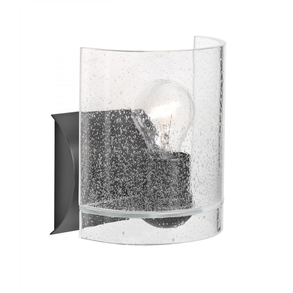 Besa, Celtic Wall Sconce, Bubble, Black Finish, 1x60W Medium Base