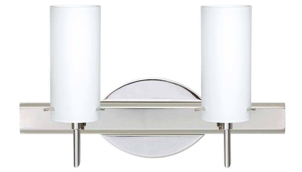 Besa Wall Copa 3 Chrome Opal Matte 2x5W LED