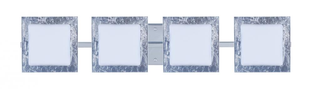 Besa Wall Alex Chrome Opal/Silver Foil 4x50W G9