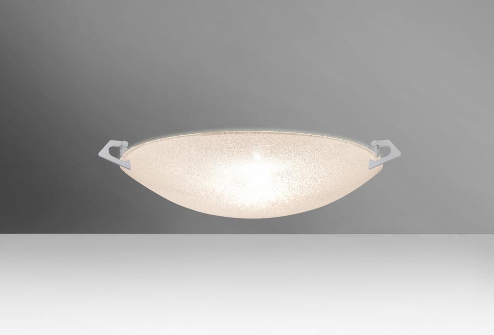 Besa Ceiling Sonya 13 Satin Nickel Glitter 1x100W Medium Base