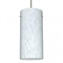 Besa Lighting 1JC-412019-LED-SN - Besa Cord Pendant Stilo 12 Satin Nickel Carrera 1x11W LED