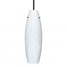 Besa Lighting 1TT-412719-LED-BK - Besa Suzi 18 Pendant Carrera Black 1x11W LED