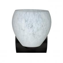 Besa Lighting 1WZ-412219-BK - Besa Wall Bolla Black Carrera 1x60W Medium Base