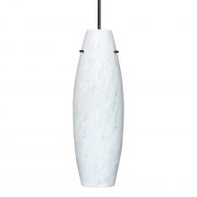 Besa Lighting J-412719-LED-BK - Besa Suzi 18 Pendant For Multiport Canopy Carrera Black 1x11W LED