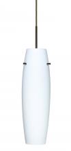 Besa Lighting J-489707-BR - Besa Pendant For Multiport Canopy Suzi 14 Bronze Opal Matte 1x100W Medium Base