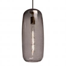 Besa Lighting J-PINOT18SM-BR - Besa, Pinot 18 Cord Pendant for Mulitport Canopy, Smoke Bubble, Bronze FInish 1x60W I