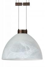 Besa Lighting 1XA-467952-BR - Besa Pendant Brella Bronze Marble 1x50W GY6.35