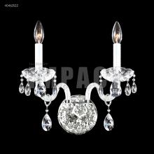 James R Moder 40462S22 - Palace Ice 2 Light Wall Sconce