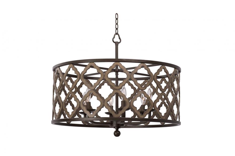 Whittaker 6 Light Pendant