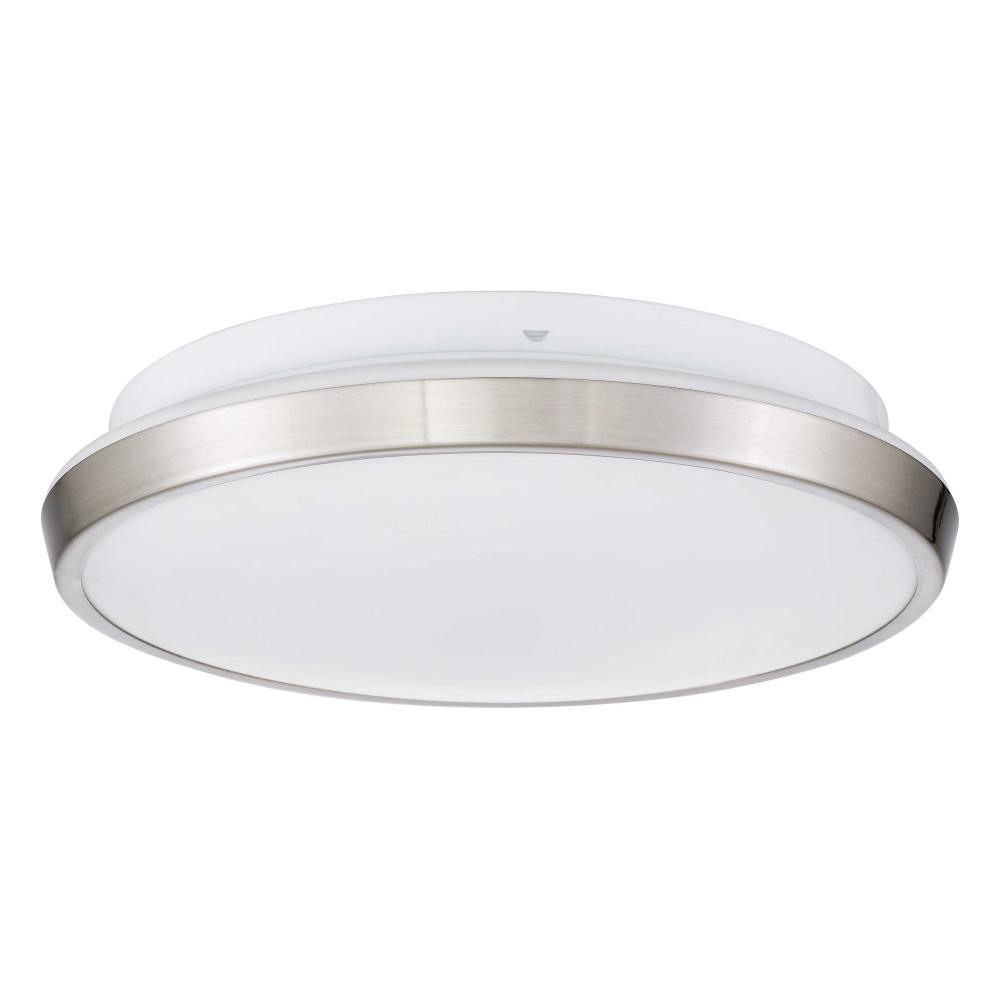 Eclipse Color Changing LED Integrated Circle Flush Mount/ Ceiling Light D14" X 3.375"H