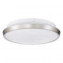 Worldwide Lighting Corp E30001-005 - Eclipse Color Changing LED Integrated Circle Flush Mount/ Ceiling Light D14" X 3.375"H