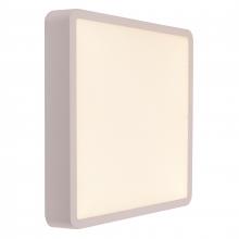 Worldwide Lighting Corp W23569MW9 - Aperture 24-Watt Matte White Finish Integrated LEd Square Wall Sconce / Ceiling Light 9 in. L x 9 in