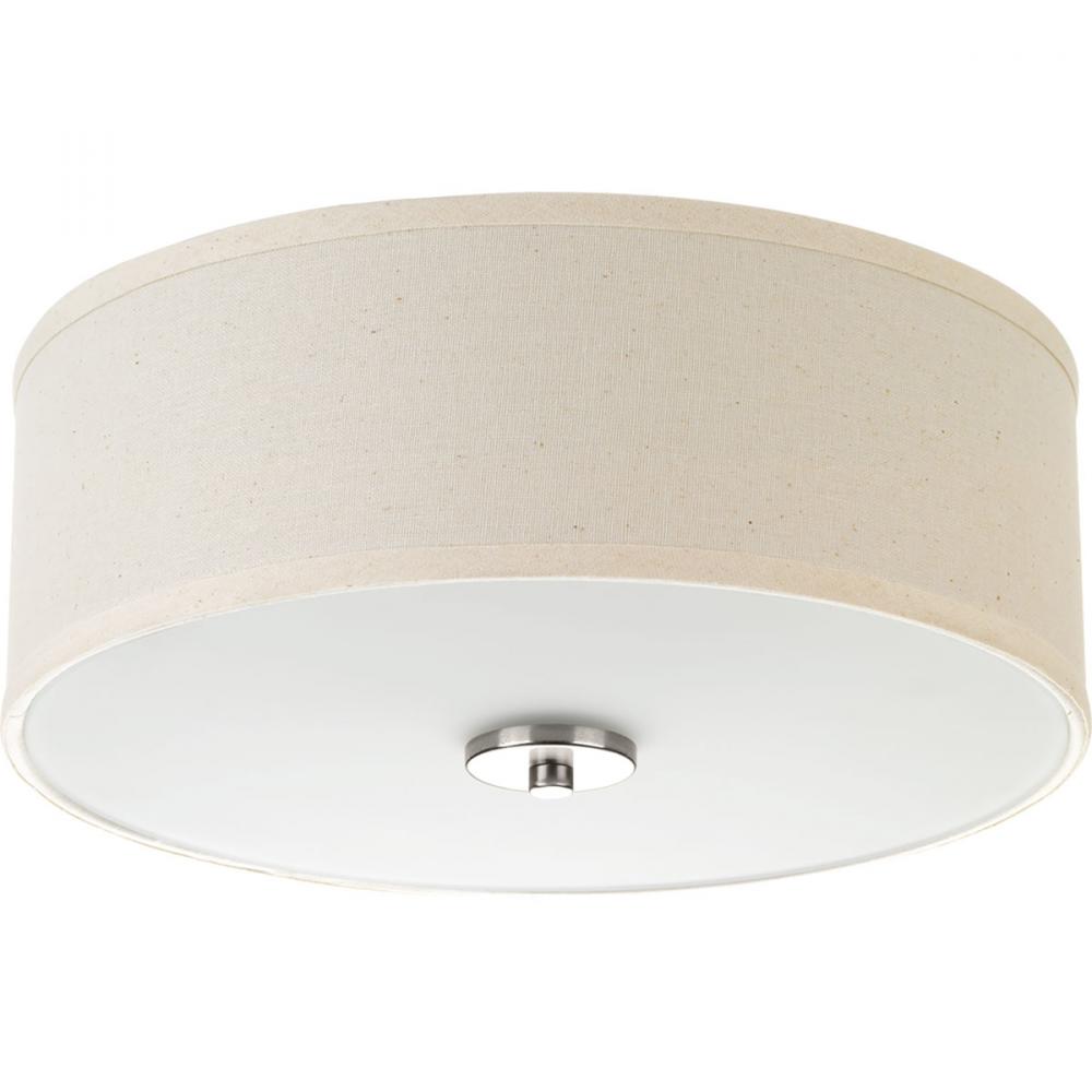 Inspire Collection Two-Light 13" Flush Mount