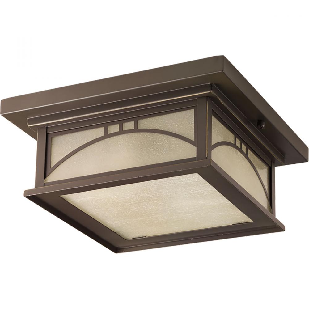 Residence Collection Two-Light 12" Outdoor Flush Mount CTC