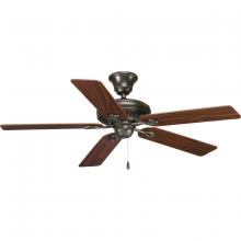 Progress P2521-20 - AirPro Collection Signature 52" Five-Blade Ceiling Fan
