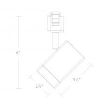 WAC US H-7013-CS-BK - Ocularc 7013 - 5CCT Track Luminaire