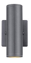 Eglo 84003A - 2x50W Outdoor Wall Light With Anthracite Finish