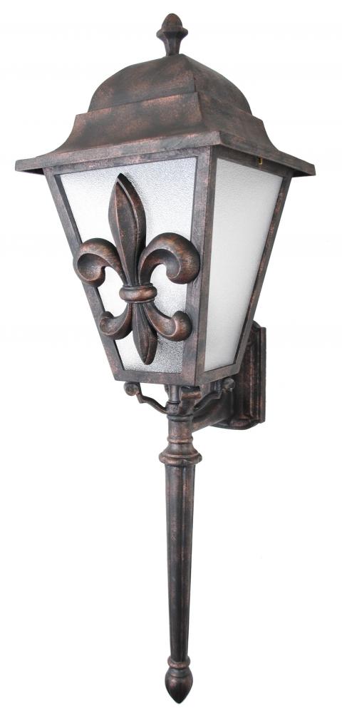 Americana Collection Fleur De Lis Series Model FL1794 Large Outdoor Wall Lantern