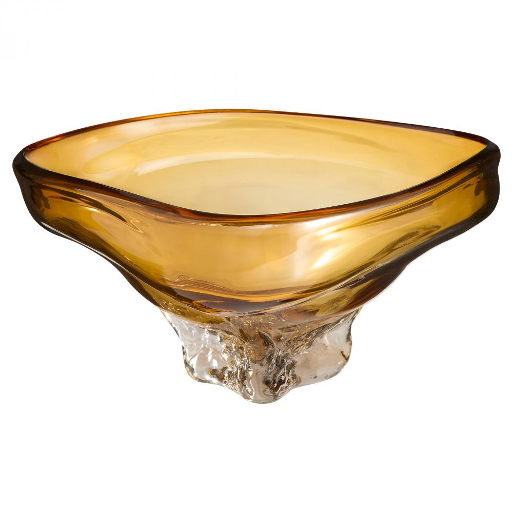 Alistair Bowl | Amber | Clear | Large
