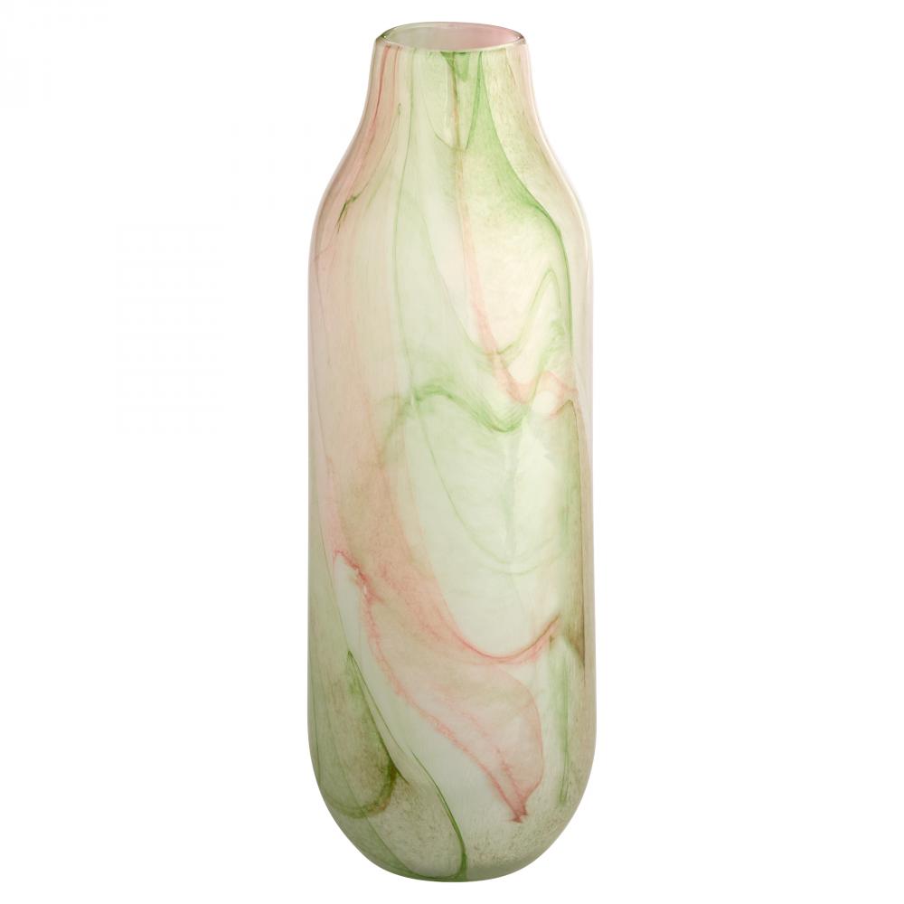 Fern Vase | White | Spring Green | Medium