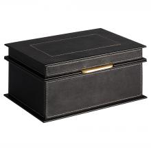Cyan Designs 12004 - Garcia Box | Black | Brass | Large