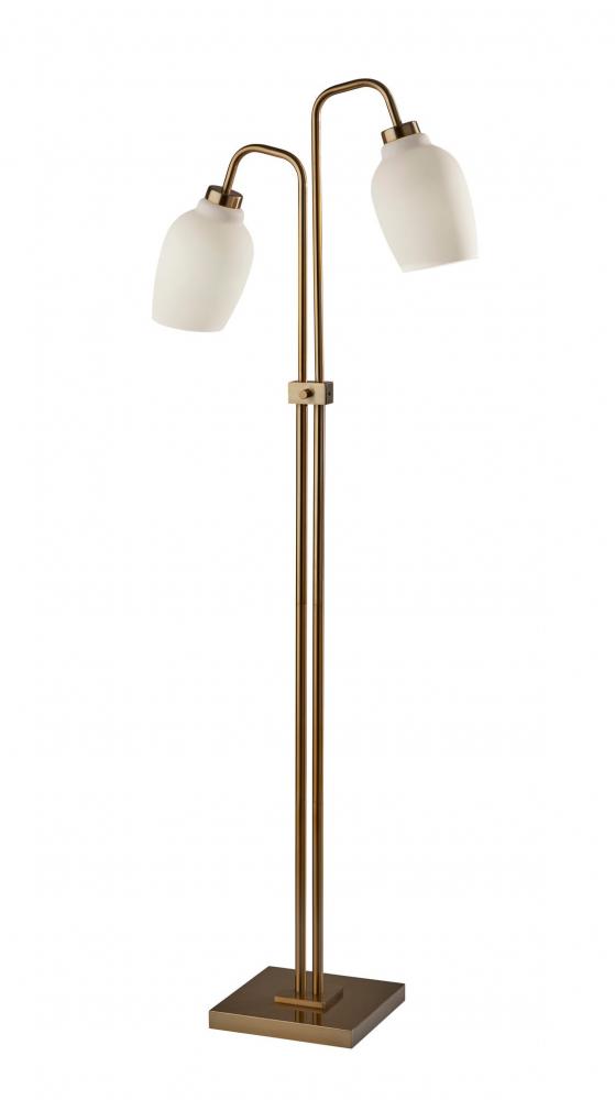 Clara 2 Light Floor Lamp