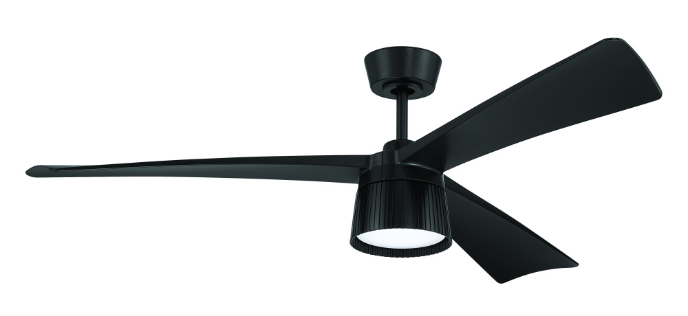 Canto 52" 3-Blade Indoor/Outdoor Rated Damp Ceiling Fan
