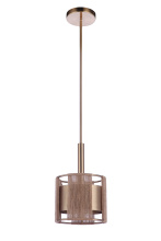 Craftmade 59091-SB - 1 Light Mini Pendant