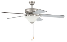 Craftmade DCF52BNK5C1W - Decorator's Choice 52" 5-Blade 2 Light Ceiling Fan