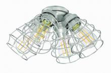 Craftmade LK405101-BNK-LED - 4 Light Cage Light Kit in Brushed Polished Nickel