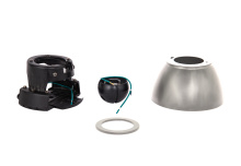 Craftmade SMA39-BNK - Slope Mount Adapter up to 39 Degrees for TTE, PRT78, PRT102, PRT120, RSH, and AXL80 Fan