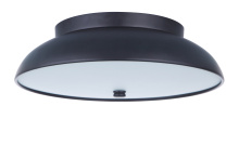 Craftmade X6813-FB-LED - Soul 1 Light 12.5" LED Flushmount in Flat Black