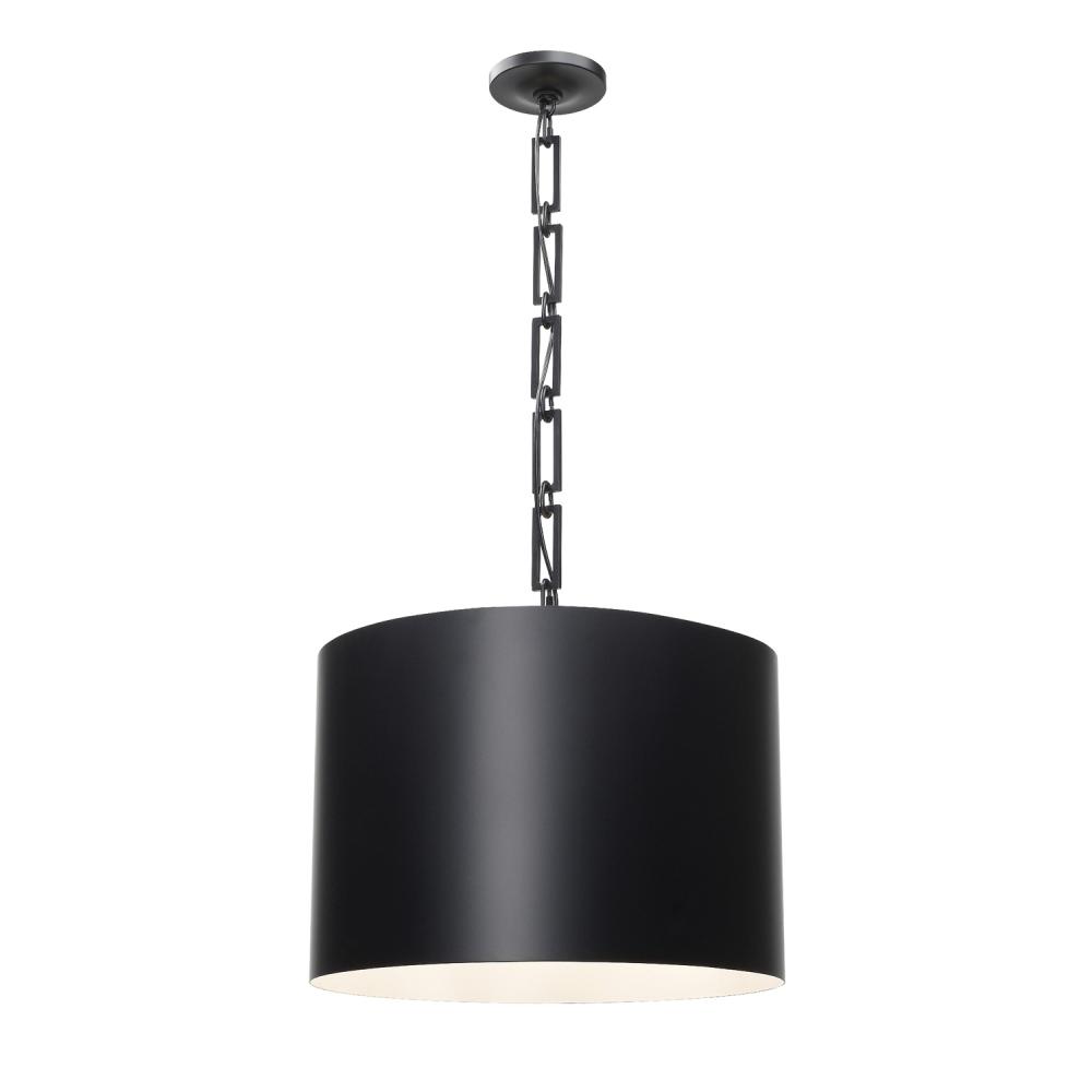 Brian Patrick Flynn Alston 20'' Matte Black + White Pendant